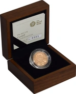 2011 Proof Gold 1 Pound Coin Cardiff Boxed