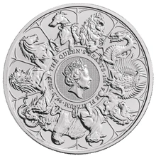 2022 1oz Queen's Beasts Platinum Completer Coin