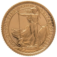 1987 Proof 1/10oz Gold Britannia Coin