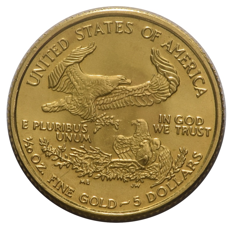 1986 Tenth Ounce Eagle Gold Coin