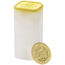 2024 Tudor Dragon - Tudor Beasts 1/4oz Gold Coin