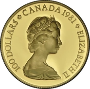 Canada Proof $100 Gold Coin