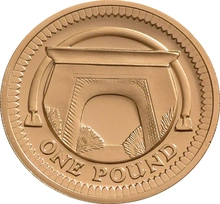 2006 Proof Gold 1 Pound Coin Egyptian Arch Bridge Boxed
