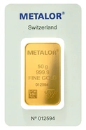 50 Gram Gold Bars