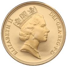 1996 £2 Two Pound Proof Gold Coin (Double Sovereign)