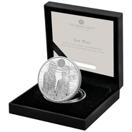 2024 1oz Han Solo & Chewbacca BoxedStar Wars Proof Silver Coin Boxed