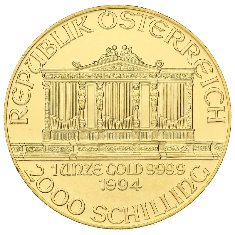 1994 1oz Austrian Gold Philharmonic Coin