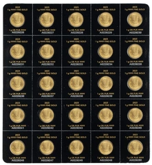 2023 MapleGram 25 x 1g Gold Coins