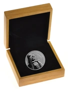 Boxed 2017 Star Wars 1oz Silver Darth Vader Coin
