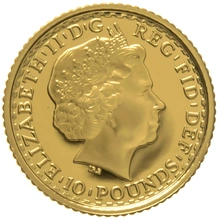 2005 Proof 1/10oz Gold Britannia Coin