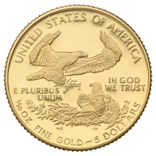 1988 Proof 1/10oz American Eagle Gold Coin Boxed