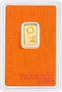 2.5g Gold Bar Valcambi