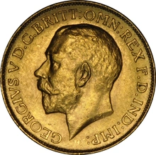1911 Gold Sovereign Coin George V Canada