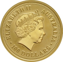 2000 1oz Gold Australian Nugget