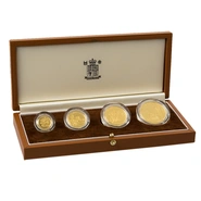 1992 Belize 50th Anniversary Battle of El Alamein 4 Coin Gold Proof Set Boxed
