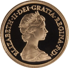 1982 Proof Gold Sovereign 4 Coin Set Boxed