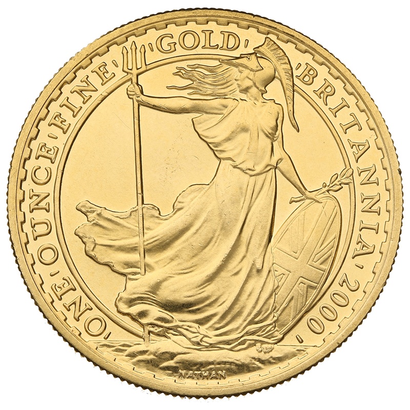 2000 Gold Britannia One Ounce Coin