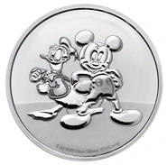 2023 Mickey & Donald Silver Coin 1oz