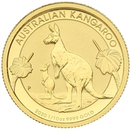 2020 1/10oz Australian Kangaroo Gold Nugget Coin