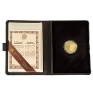 Canadian 1984 $100 1/2oz Proof Gold Coin Jaques Cartier Boxed