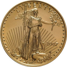 2007 1/2oz American Eagle Gold Coin