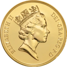 1985 Gold £5 Coin Brilliant Uncirculated Boxed