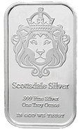 1oz Silver Bars
