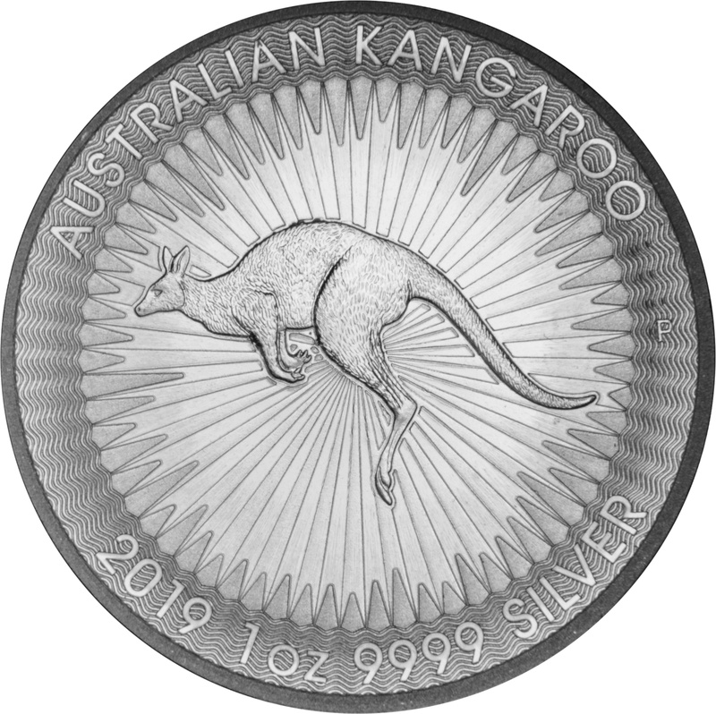 2019 1oz Silver Australian Kangaroo Coin