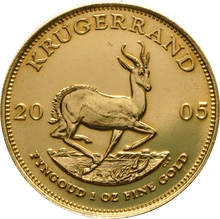 2005 Krugerrand Gold Coin 1oz