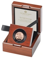 2023 Proof Gold Half Sovereign King Charles III Coronation Boxed