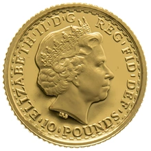 2007 Proof 1/10oz Gold Britannia Coin