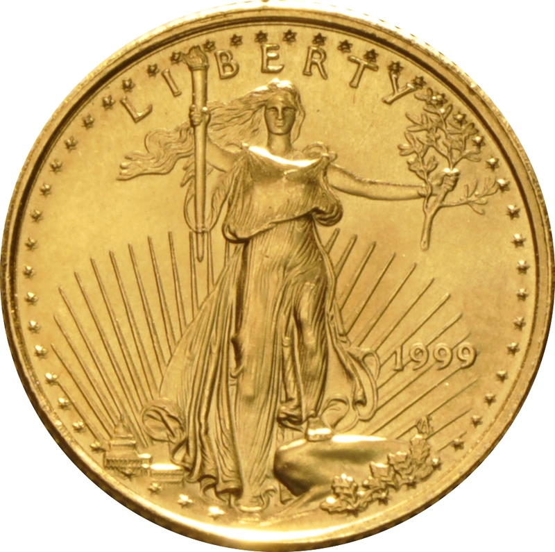 1999 1/10oz American Eagle Gold Coin