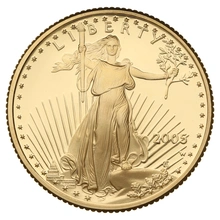 2005 Proof 1/4oz American Eagle Gold Coin