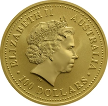2007 Year of the Pig Gold Coin 1oz Perth Mint Australian Lunar Series