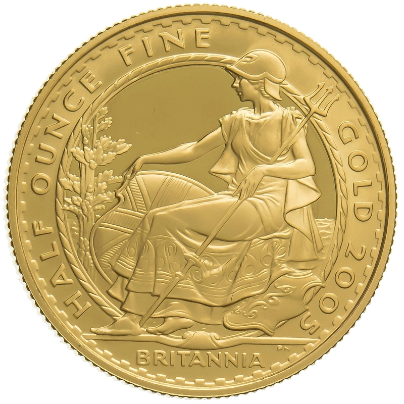 2005 Proof 1/2oz Gold Britannia Coin
