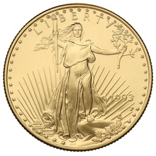 1993 Proof Half Ounce Eagle Gold Coin
