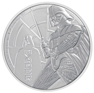 2022 1oz Star Wars Silver Coin Darth Vader