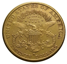 1880 $20 Gold Coin Double Eagle Liberty Head San Francisco