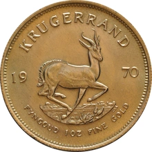 1970 Krugerrand Gold Coin 1oz