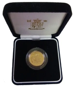 2005 Proof Gold Half Sovereign Boxed