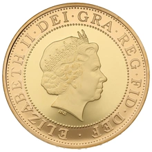2003 Proof £2 Coin Gold Double Sovereign DNA Double Helix