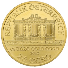 2012 Quarter Ounce Gold Austrian Philharmonic