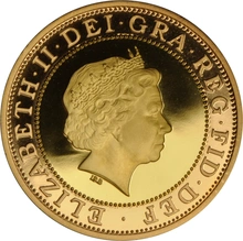 2008 Proof £2 Gold Coin The 4th Olympiad London 1908