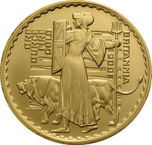 2001 Proof Gold Britannia 4 Coin Set Boxed