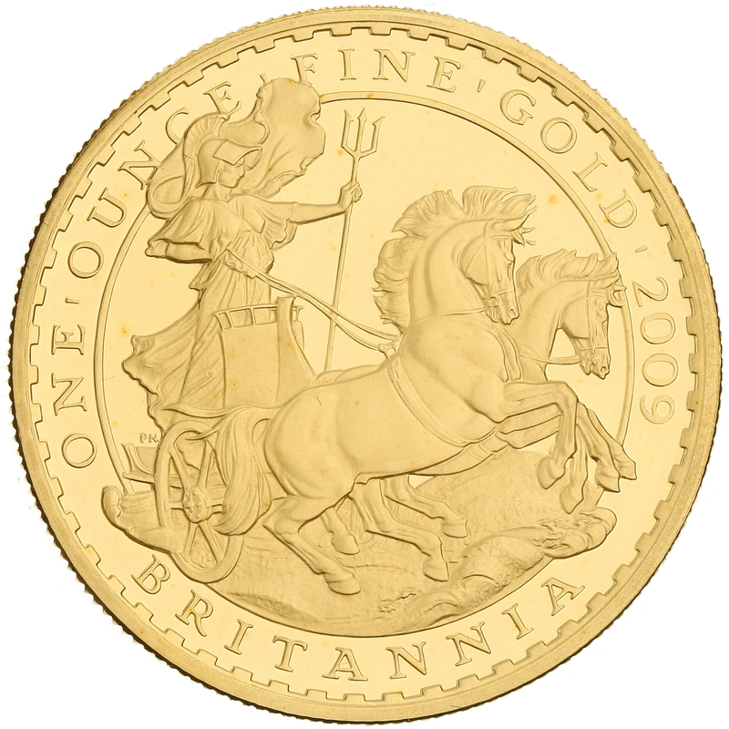 2009 One Ounce Proof Britannia Gold Coin