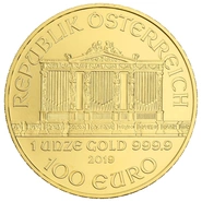 2019 Austrian Gold Philharmonic Coin 1oz
