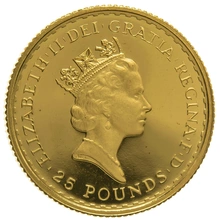 1996 Proof 1/4oz Gold Britannia Coin