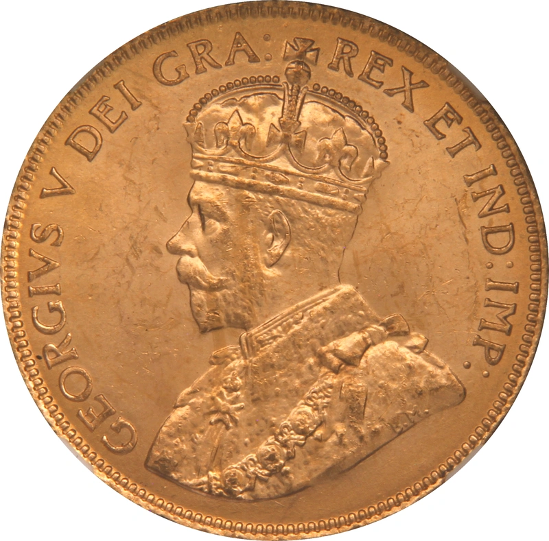 1913 Canada $10 Gold Coin NGC MS64
