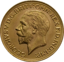 1931 Gold Sovereign Coin George V SA