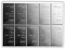 10 x 10g Silver Bar CombiBar